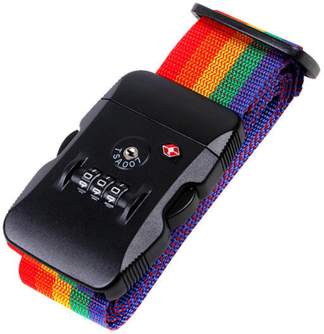 TSA 자물쇠 캐리어 벨트 / 여행가방 끈 해외 미국여행