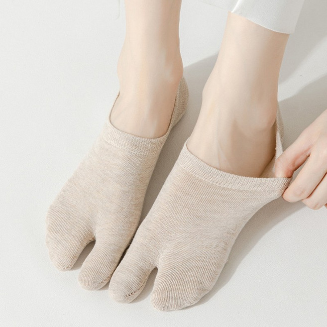 타비양말 족발 조리 스니커즈 순면 무지 골지 2종 타비 양말 5켤레세트