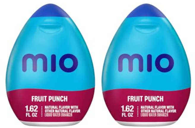 미오 액상 water 인핸서 - 24회 제공량 + 비타민 MiO Liquid Water Enhancer - makes 24 servings + Vitamins 1.62 oz, 1개, Blueberry Lemonade, 1.62 Fl Oz (Pack of 2)
