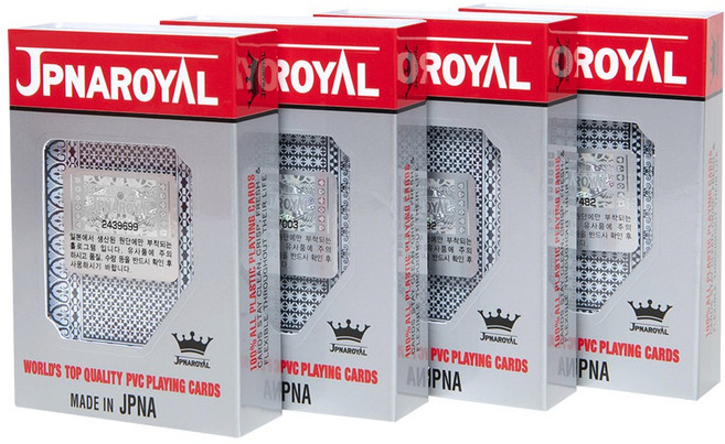 제이피앤에이 로얄 트럼프카드 JPNA ROYAL, 4팩