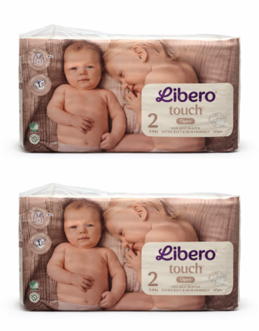 리베로 터치 밴드형 기저귀 남녀공용, 2단계, 94매