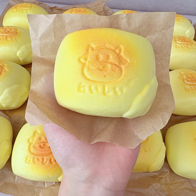 소우유 빵 스퀴시 말랑이 찐득볼 쫀득 촉감놀이 느좋, 1개, 35g, 치즈