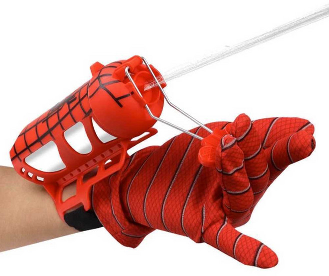 스파이더맨웹슈터 자석 초등학생 선물, 거미 물총 병 - 실행기가 없는 무한 루프 표준 구성