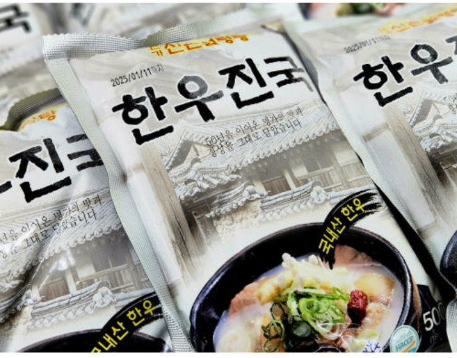 한우진국 본가신촌설렁탕 사골육수 곰탕, 10개, 500g