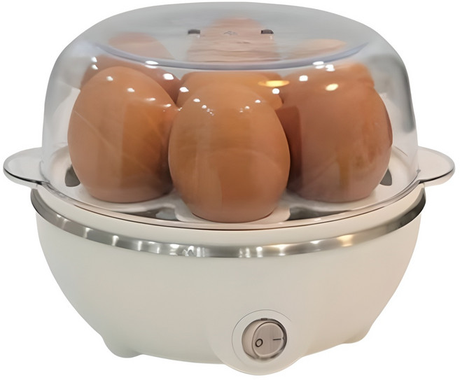 에버튼하우스 고르도 전기 에그쿠커 화이트, EHHX-EG51A