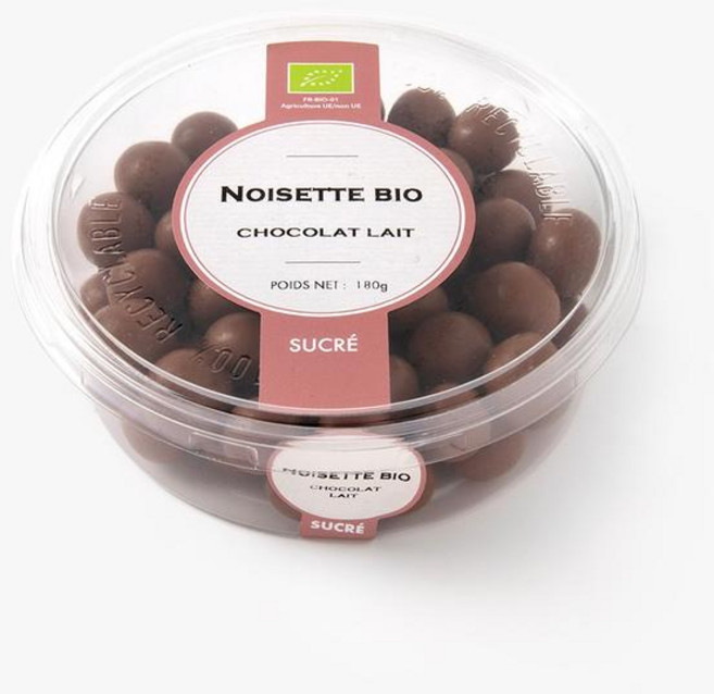 프랑스 메종 나자 Maison Naja milk Chocolate hazelnut 밀크 초콜릿 헤이즐넛, 2개, 180g