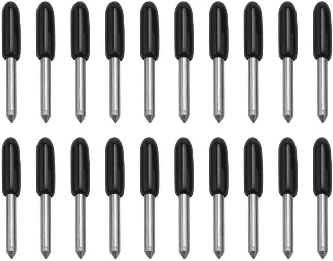 Cricut 탐색 용 20pcs 절단 블레이드 공기/공기 2/메이커 표현식 미세 포인트 블레이드는 Cricut 절단 기계를 위해 구성됩니다.