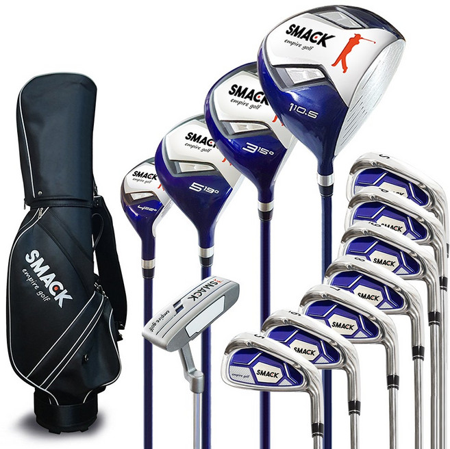 골프클럽 풀세트 골프채 + 캐디백 포함 13p 세트, B)골프클럽풀세트MS남성용