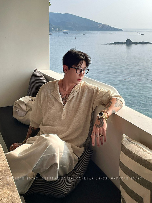 OXFREAK 亨利領T恤