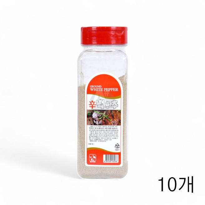 파우더 조리향신료 백후추 10개 450g 후춧가루 서원식품 X 씨즈닝 시즈닝 하얀후추가루