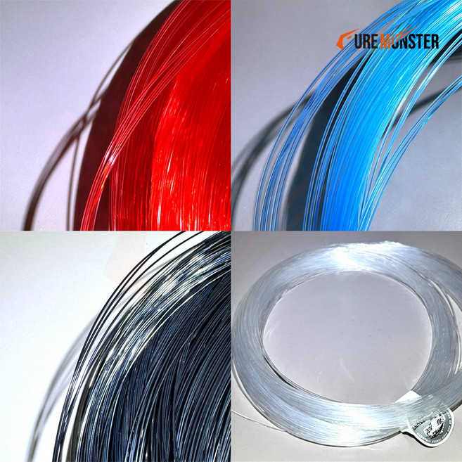 원투 자작채비 모음 낚시줄 경심줄 30호 100m 원투낚시, 블랙30호