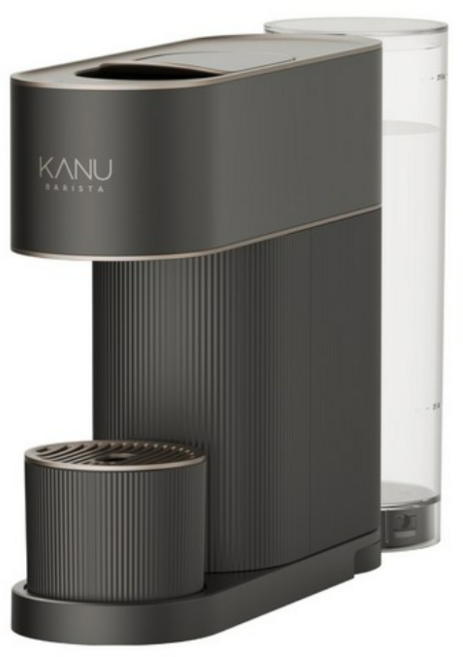 카누 바리스타 어반 캡슐 커피머신, 카누 바리스타 어반 캡슐커피머신, 차콜 브라운