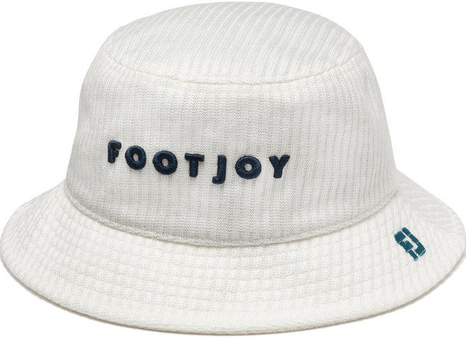 [풋 조이] 모자 WO 니트 버킷 모자 여성 FH24WWKB 화이트, 1개