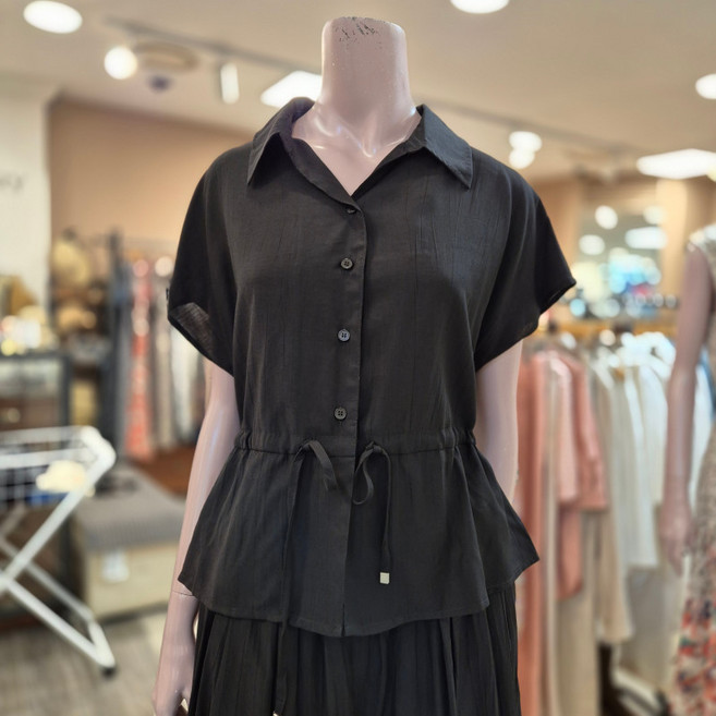 BCBG [올앤선드리] 크링클 BL 블라우스_ A5F7B491 99