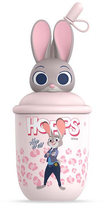 크로스 보더 디즈니 주토피아 316 스텐 빨대 보온보냉 텀블러380ml/650ml, 1개, 380ml, 주디