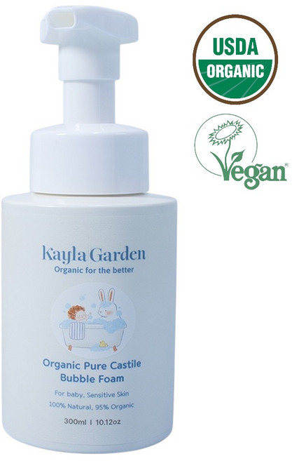 케일라가든 유기농 베이비 바디워시 (신생아 아기바디워시 탑투토워시 바스앤샴푸 힙클렌저 겸용), 1개, 300ml