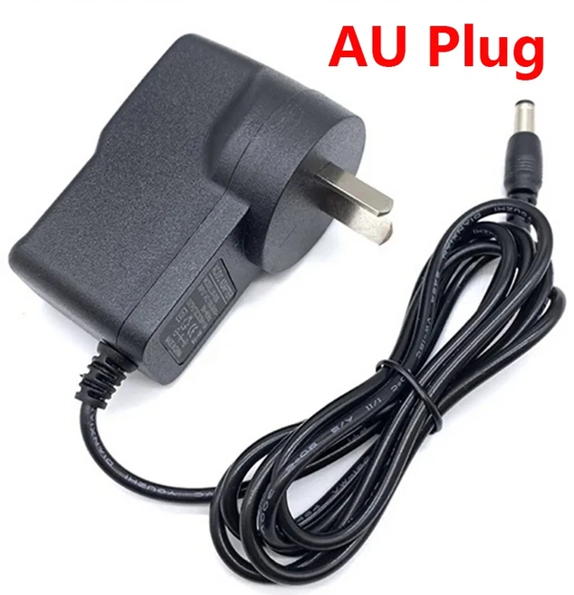 6V 6.5V AC DC 전원 공급 장치 어댑터 6 볼트 호환 벽 변환기 Adaptador 변압기 0.5A 500MA 600mA 5.5x2.5m, 06 6.5V 0.6A, 02 AU Plug