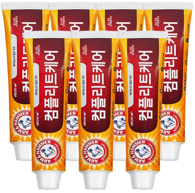 암앤해머 컴플리트케어 치약, 150g, 7개 - 쿠팡