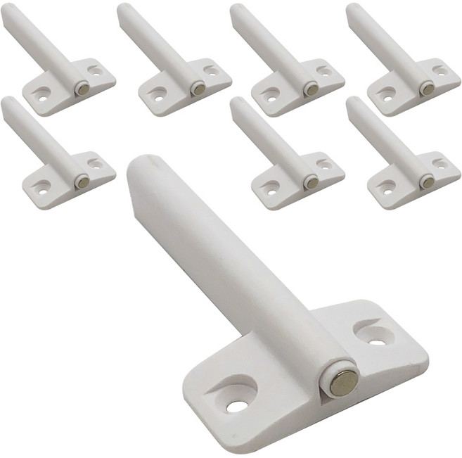 원터치 자석 빠찌링, 8개, 화이트