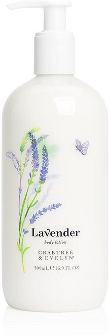 Crabtree & Evelyn 바디 로션 라벤더 500ml(16.9온스), 500ml