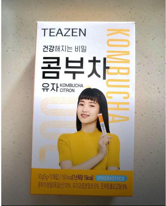 티젠 콤부차 유자, 5g, 10개입, 10개