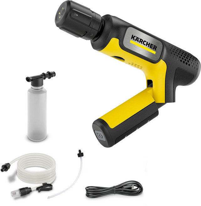 케르허 무선 고압세척기 OC Handy Compact CB USB충전 4in1노즐 휴대용