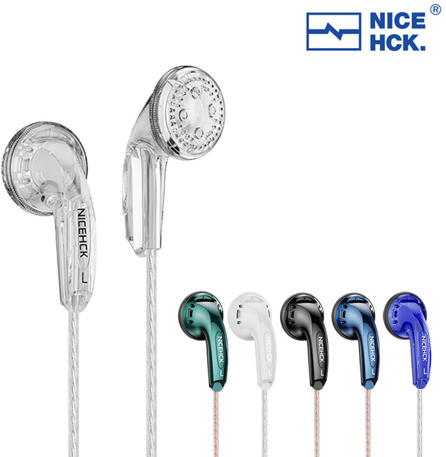 NICEHCK YD30 오픈형 유선 이어폰, (블랙) J044