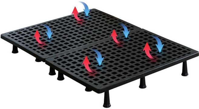 인베스코 숨쉬는 침대깔판 싱글 / 슈퍼싱글 / 더블 / 퀸, 퀸Q/20cm