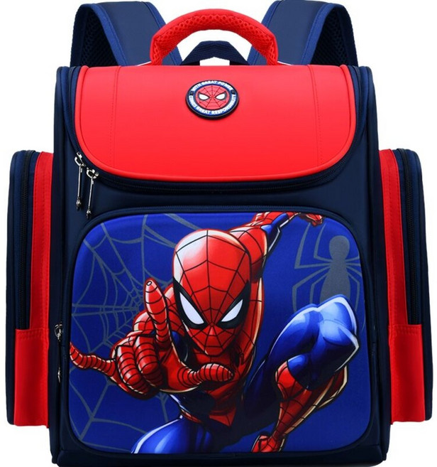 마블 스파이더맨 캐릭터 가방 초등학생 백팩 남자아이 여행 소풍 책가방 새학기 입학 아이 선물
