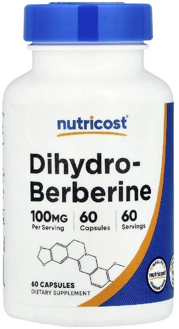 뉴트리코스트 디하이드로 베르베린 100mg 60캡슐 바베리 Berberine, 1개, 1개 - 쿠팡