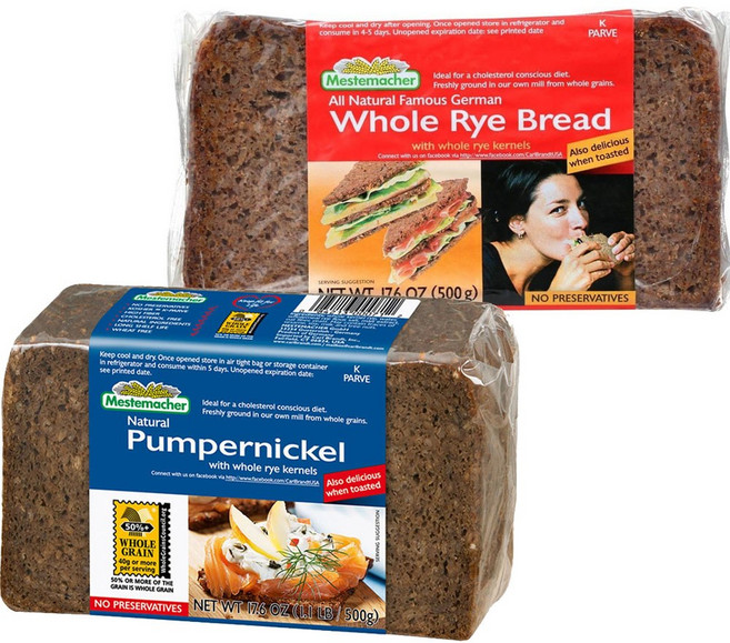 메스테마허 내추럴 펌퍼니클 홀 라이 커널, 500g, 1개