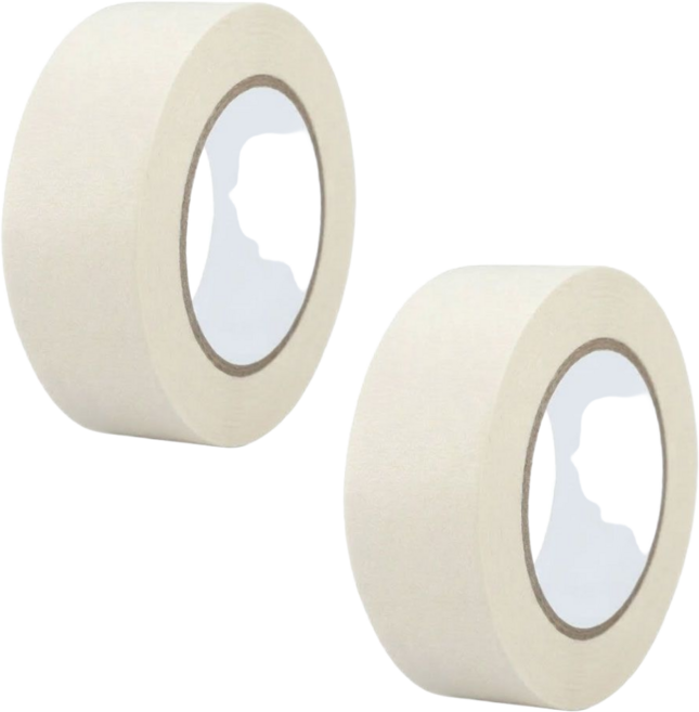 요즘일상 5cm 50mm 페인트 종이 도장 마스킹 테이프, 2개