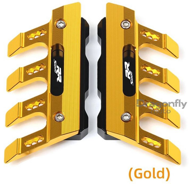BW S1000RR 액세서리 용 오토바이 프론트 사이드 보호 가드 슬라이더, 06 Gold