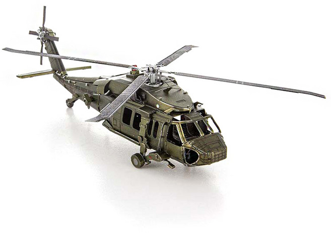 [알꿀밤-메탈퍼즐-밀리터리] UH-60L 블랙호크-컬러2