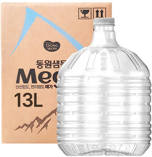 동원샘물 MEGA 메가, 1개, 13L