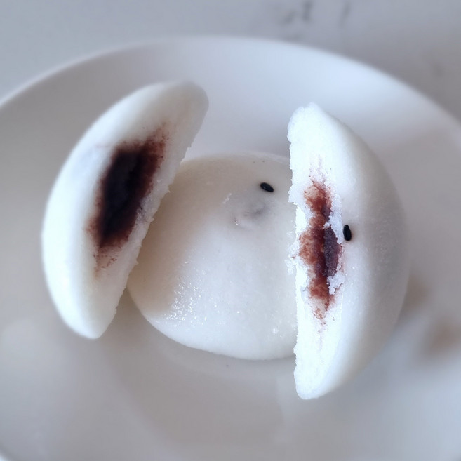 [당일생산] 전통발효 잔기지떡 방울기정떡 증편 술떡 식사대용 답례떡, 30g, 30개