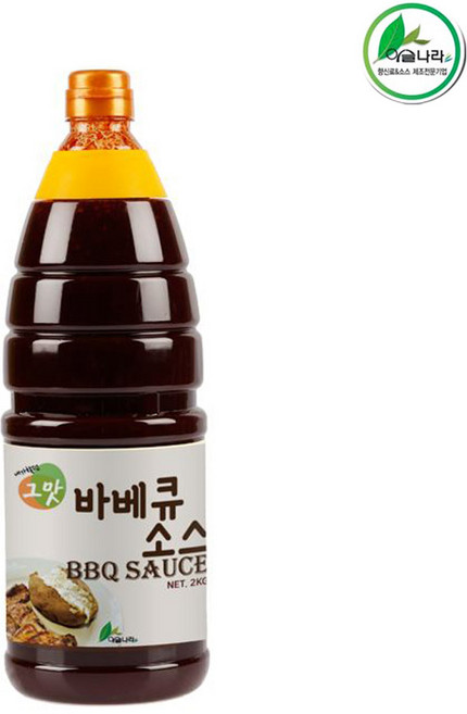 (주)이슬나라 바베큐 시즈닝 바베큐소스 2.2kg, 1개