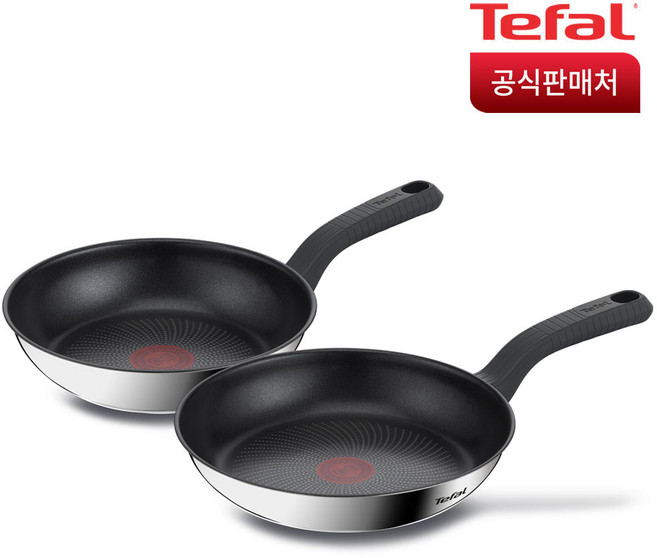 테팔 IH 에센스쿡 인덕션 후라이팬 2종 세트, 후라이팬 20cm + 후라이팬 24cm, 1세트