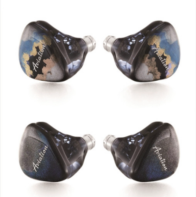 QoA Aviation 에비에이션 풀레인지 1DD 놀스 3BA, 미라지(옐로우블루)