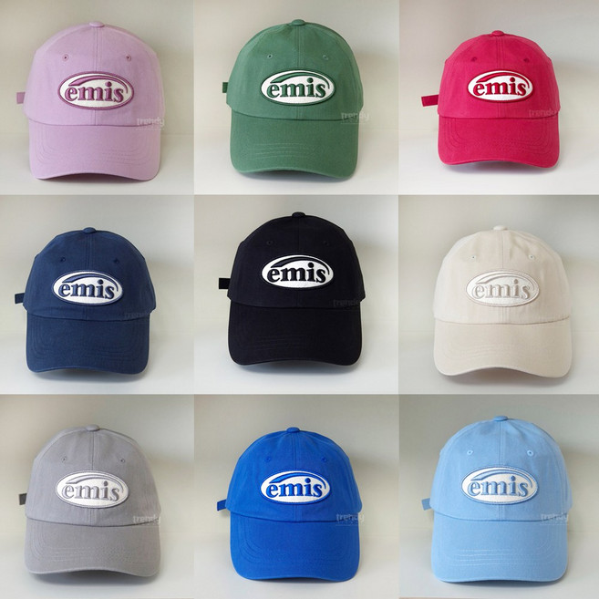 [국내정품] 이미스 모자 emis 캡모자 남녀공용 볼캡 뉴로고