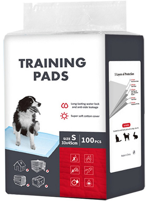 애견 배변패드 S 100매 실내용 대용량 소형견 대형견 대형 XL, 1개, 100개입