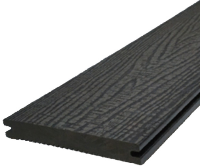 하마외장재 합성목 합성데크 20T 솔리드형 다크그레이 2.4M, 1개