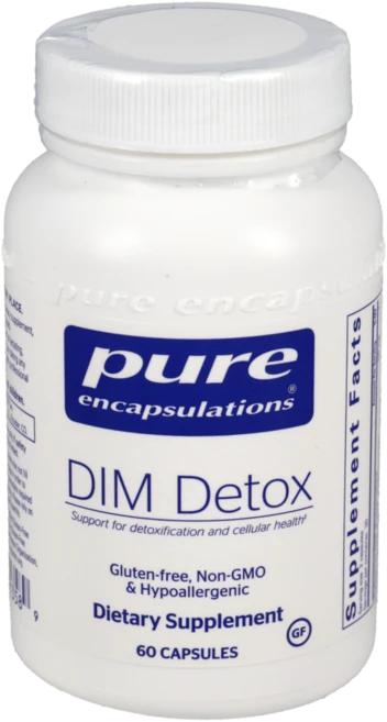 Pure Encapsulations 퓨어 DIM 딤 디톡스 60캡슐, 옵션1, 1개, 60정 - 쿠팡