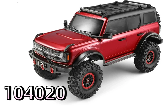 RC카 4WD 1:10 스케일 전동 오프로드 클라이밍 차량 원격 제어 모델카 RTR 장난감 선물, 08 Without winch C