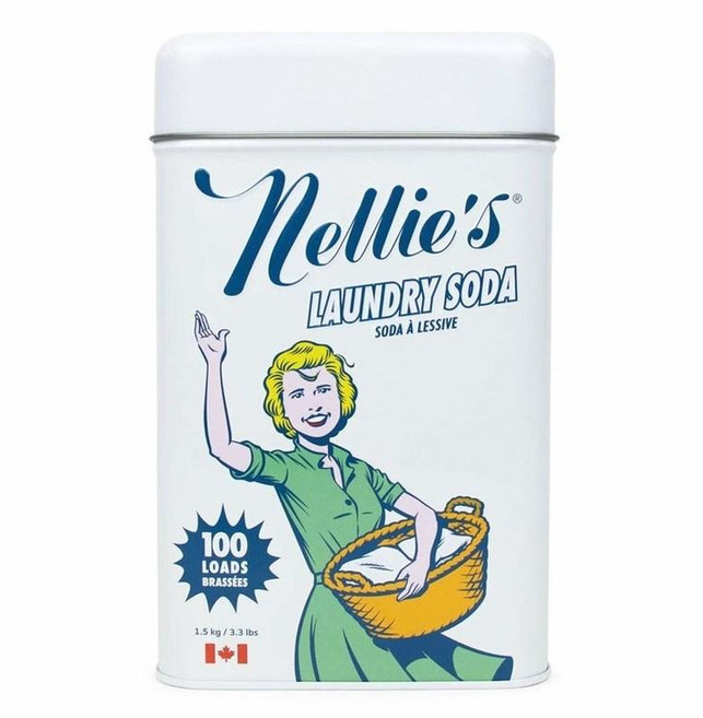 넬리스 런더리 소다 프레쉬향 분말세제 Nellie's All Natural Non Toxic Vegan Powdered