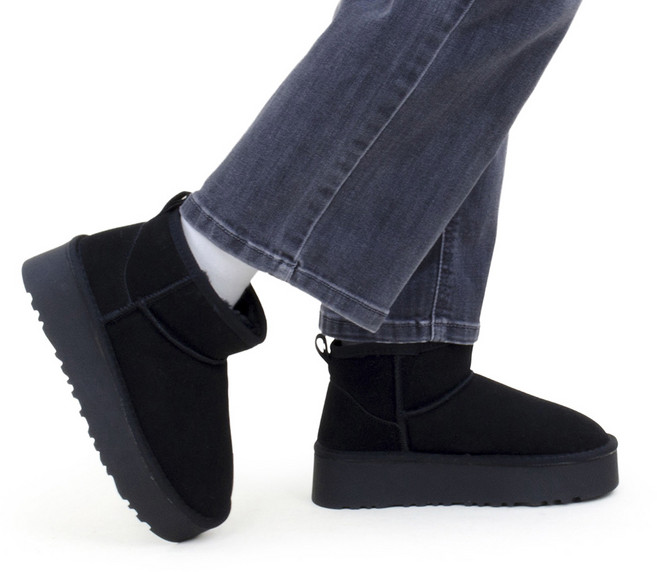 네이쳐솔 nature sole 여성 코지 미드 퍼부츠