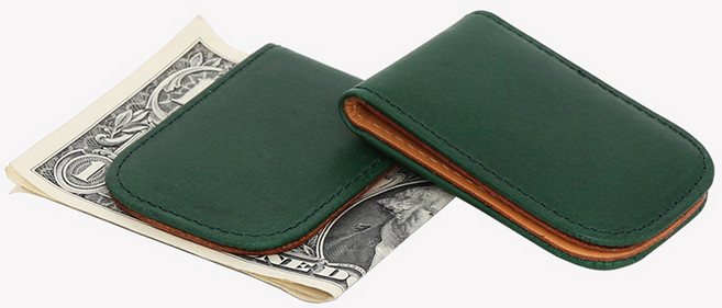 마뜨 이태리 통가죽 지폐 클립 골프 자석 홀더 머니클립 지갑