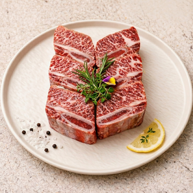 한우 소갈비 찜용 1kg 갈비찜 기름제거, 1개