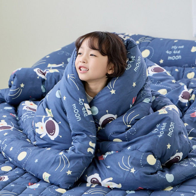 알러지케어 먼지없는 어린이 이불 세트 키즈 차렵 캐릭터 이불+패드+베개커버 침구 풀세트