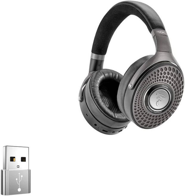 Focal Bathys Hi-Fi 블루투스 액티브 노이즈 캔슬링 헤드폰과 호환되는 BoxWave 어댑터 - USB-A to C PortChanger5팩 Type-C OTG 컨버터